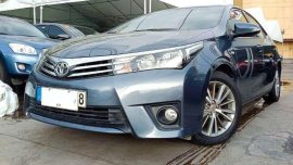 Fresh 2015 Toyota Corolla Altis G AT Blue For Sale 