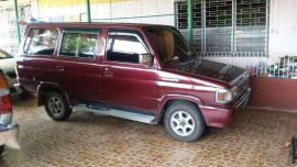 Toyota Tamaraw FX 5K Gas 1994 Red For Sale 