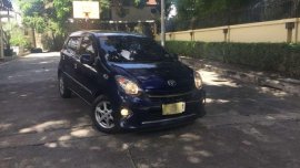 2014 Toyota Wigo AT Blue Hatchback For Sale 