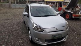 Mitsubishi Mirage GLS 2013 AT Silver For Sale 