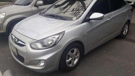 Hyundai Accent Gas 2011 Silver Sedan For Sale 