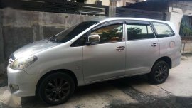 Toyota Innova J 2010 Manual Silver For Sale 