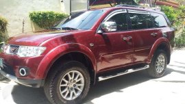 Mitsubishi Montero Sport GLS V AT Red For Sale 