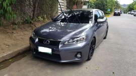 Lexus CT200h 2013 AT Gray Hatchback For Sale 
