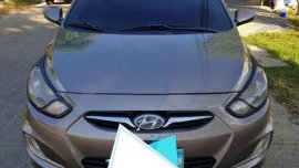 Hyundai Accent 2013 Manual Beige Sedan For Sale 