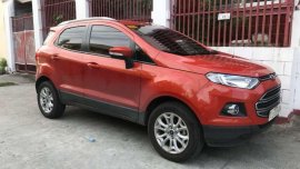 2017 Ford Titanium Ecosport Orange Automatic For Sale 