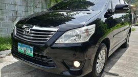 Toyota Innova G 2013 Manual Black For Sale 