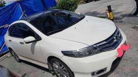 Honda City 1.5E AT 2013 White Sedan For Sale 