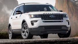 2018 Ford Explorer Brand New White For Sale 