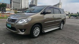 2013 TOYOTA Innova G Brown Color For Sale 