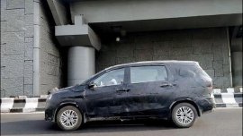 Indian-spec Suzuki Ertiga 2018 petrol version caught while being tested