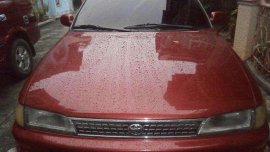 Toyota Corolla Gli Manual Transmission Red For Sale 