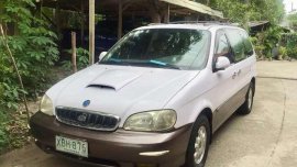 Kia Carnival Park 2000 White Van For Sale 