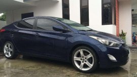 Hyundai Elantra 2013 Blue For Sale 