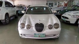 Jaguar S Type 2003 White Sedan For Sale 
