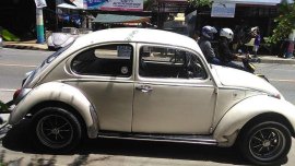 1973 Volkswagen German Beetle White For Sale 