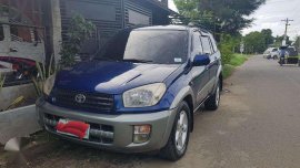 Toyota RAV4 2002 Blue SUV For Sale 
