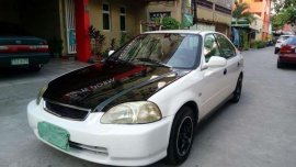 Honda Civic Vtect 1996 White For Sale 