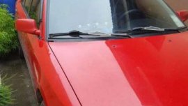 Mazda 323 Sedan Manual Red For Sale 