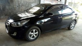 2012 Hyundai Accent 1.4cvvt Phantom Black color