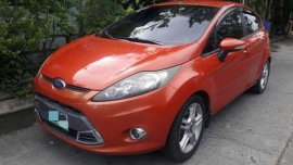 Ford Fiesta 2012 AT Orange For Sale 