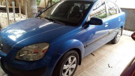 KIA RIO 2008 Blue Sedan For Sale 