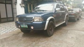 Ford Everest 2004 series Blue For Sale 
