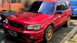 2003 Subaru Forester 2.0 AWD MT Red For Sale 