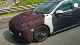 [Spy shots] Hyundai Sonata 2020 spotted being tested in South Korea 