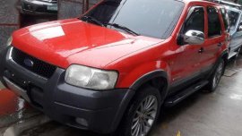 2003 ford escape red suv for sale 
