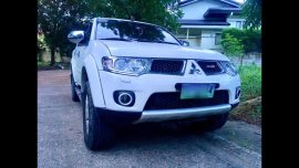 2012 Mitsubishi Montero GT-V White For Sale 