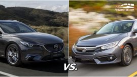 Auto brawl 101: Mazda 6 vs Honda Civic in the Philippines