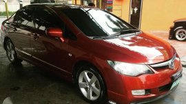 2006 Honda civic fd Red Sedan For Sale 