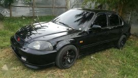 Honda civic 1996 Black Sedan For Sale 
