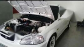 Honda Civic 1997 White Sedan For Sale 