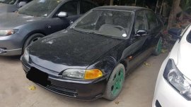 1995 Honda Civic Manual Black For Sale 