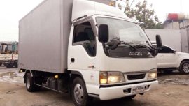 NEW ARRIVAL isuzu elf nkr 14ft 4HL1 closed van like fuso canter