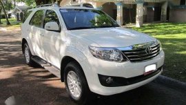 2012 Toyota Fortuner Manual Diesel