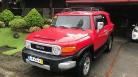 2018 Toyota Fj Cruiser Red FOR SALE