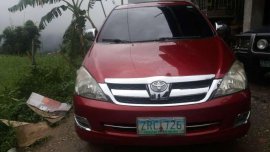 Toyota Innova J 2008 Red For Sale 