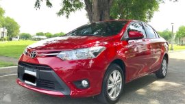 2017 Toyota Vios E Automatic Red Gasoline