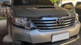 2013 Toyota Fortuner G AT FOR SALE