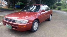 Toyota Corolla gli 93'' model Manual transmission