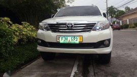 FOR SALE TOYOTA Fortuner 2013 G Gas