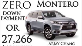 Mitsubishi Montero 2018 low down payment promo