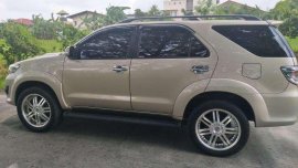 Toyota Fortuner 2014 g matic diesel.