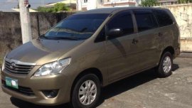 Toyota Innova E 2013model diesel FOR SALE