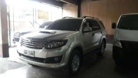 2014 Toyota FORTUNER G 4X2 Manual Diesel