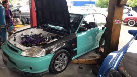 1997 Honda Civic VTi converterd to SiR look