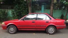 FOR SALE: Toyota Corolla GL Red 91 model